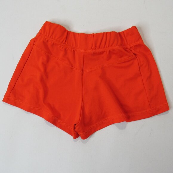 3 Hooters Girl's Waitress Orange Uniform Shorts Size XS - Picture 7 of 10